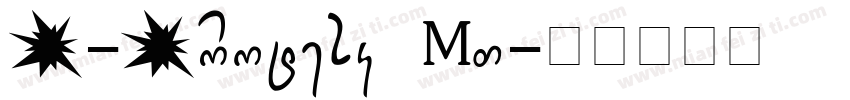 G_Grotesk MT字体转换